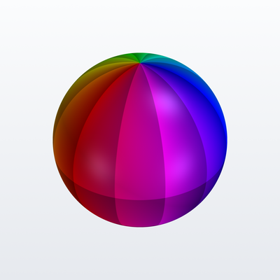Riemann sphere of 1 / z