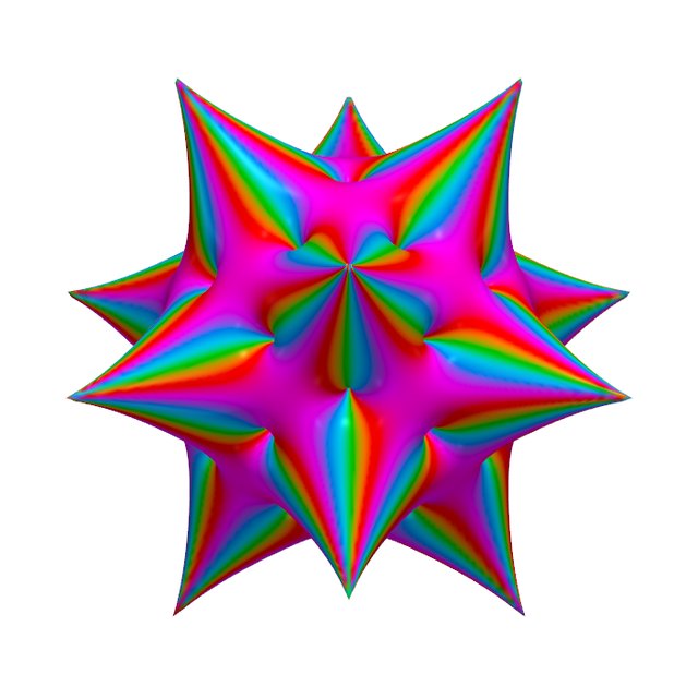 The icosahedral crown