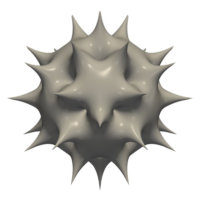 The printed shape